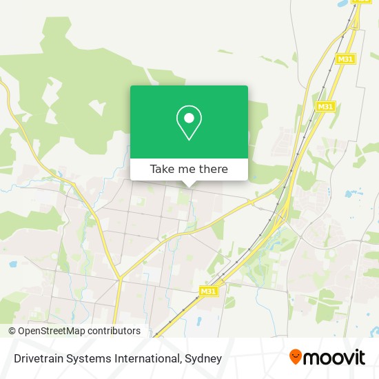 Drivetrain Systems International map