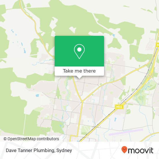 Dave Tanner Plumbing map