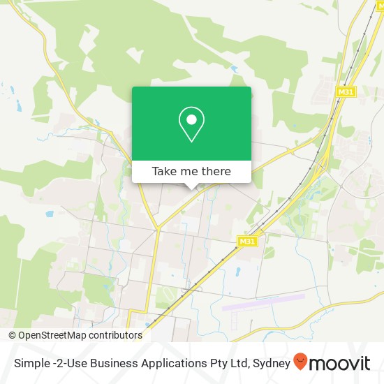 Simple -2-Use Business Applications Pty Ltd map