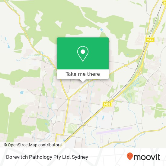 Dorevitch Pathology Pty Ltd map