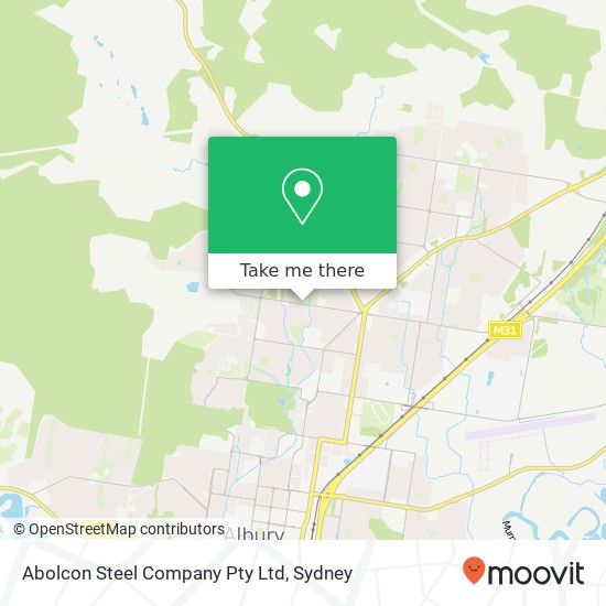 Abolcon Steel Company Pty Ltd map