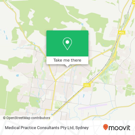 Medical Practice Consultants Pty Ltd map