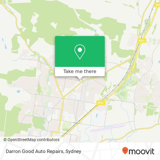 Darron Good Auto Repairs map