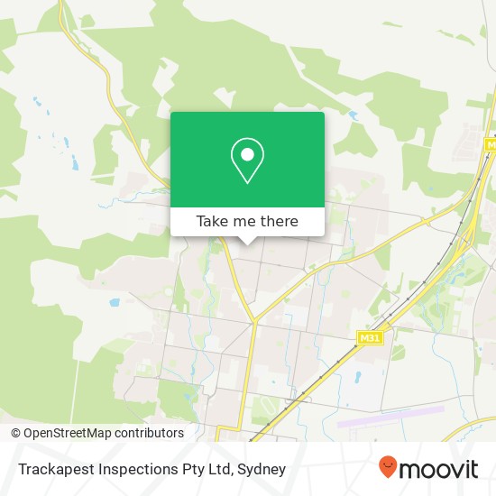 Trackapest Inspections Pty Ltd map