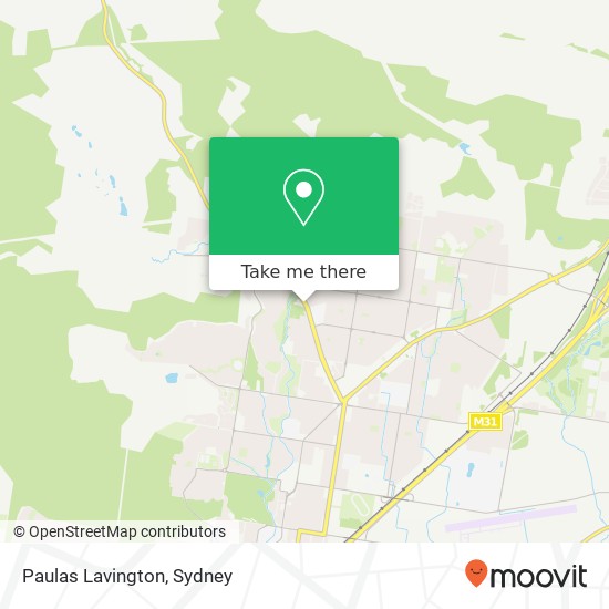 Paulas Lavington map