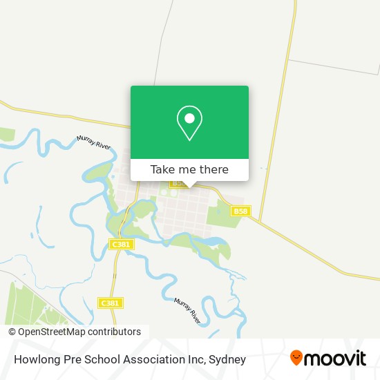 Mapa Howlong Pre School Association Inc