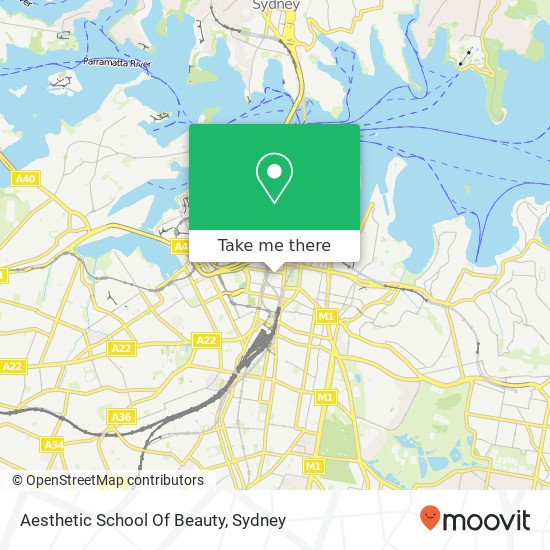 Aesthetic School Of Beauty map