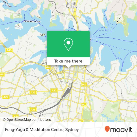 Feng-Yoga & Meditation Centre map