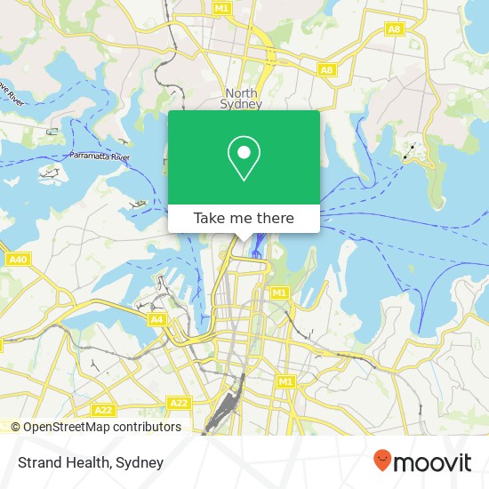Strand Health map