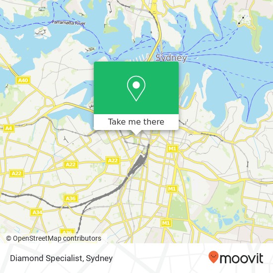 Diamond Specialist map