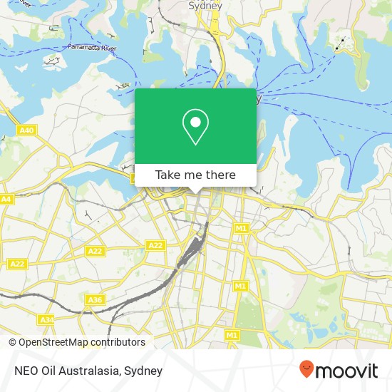 NEO Oil Australasia map