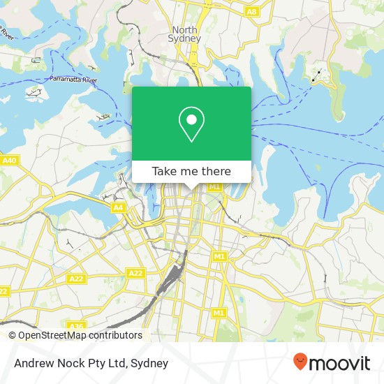 Andrew Nock Pty Ltd map