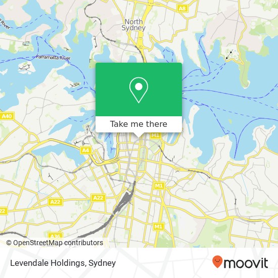 Levendale Holdings map