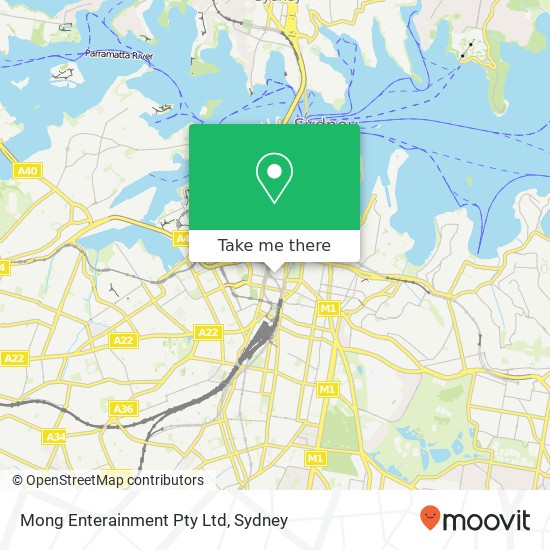 Mong Enterainment Pty Ltd map