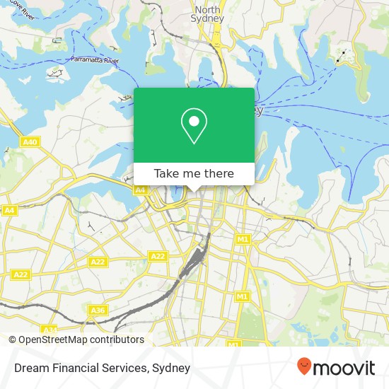 Dream Financial Services map