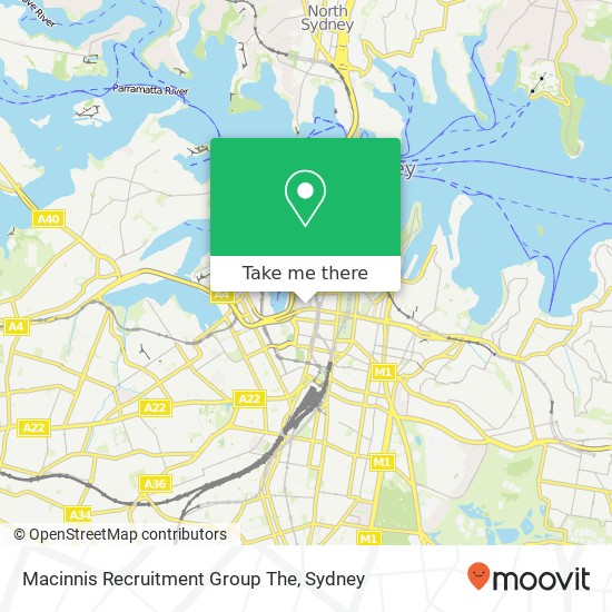 Macinnis Recruitment Group The map