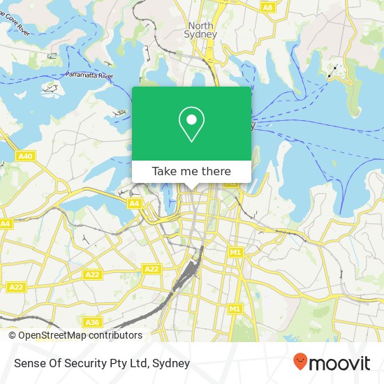 Sense Of Security Pty Ltd map