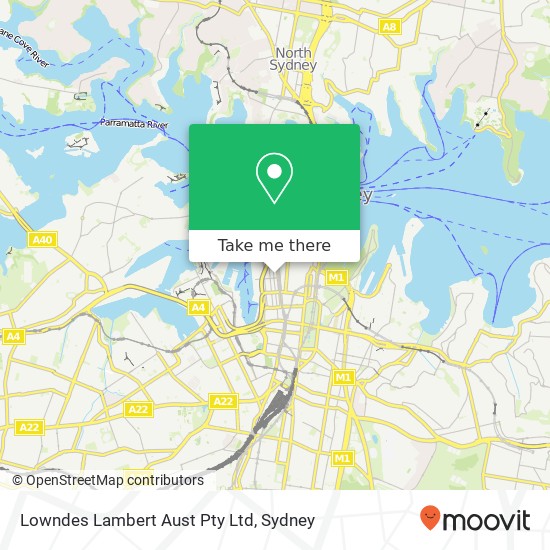 Lowndes Lambert Aust Pty Ltd map