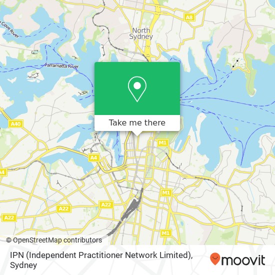 IPN (Independent Practitioner Network Limited) map