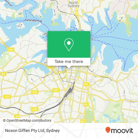 Noxon Giffen Pty Ltd map