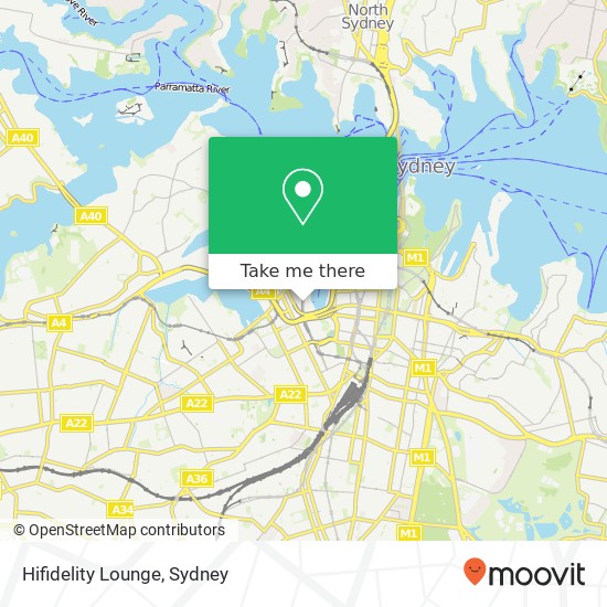 Hifidelity Lounge map