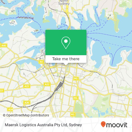 Mapa Maersk Logistics Australia Pty Ltd