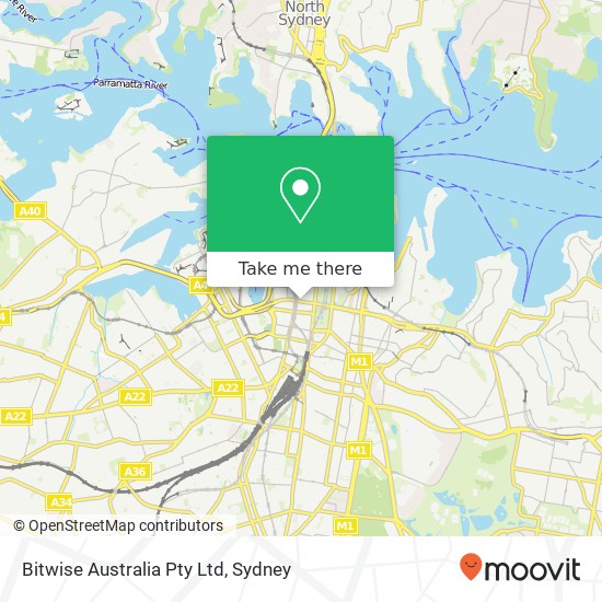 Bitwise Australia Pty Ltd map