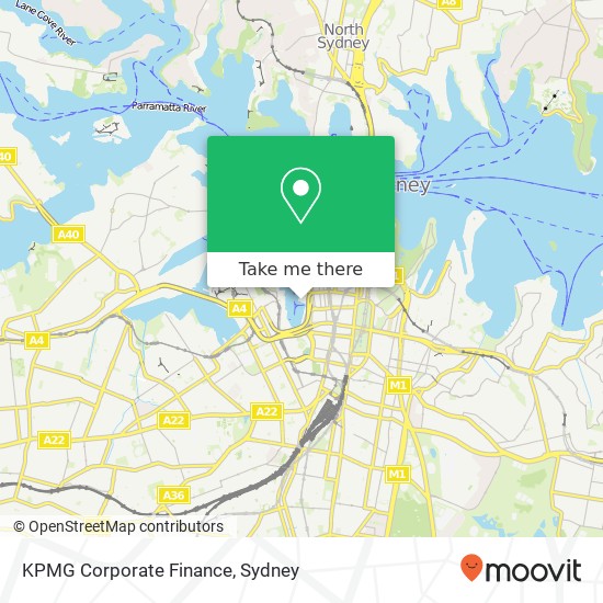 KPMG Corporate Finance map