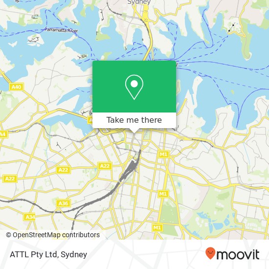 ATTL Pty Ltd map