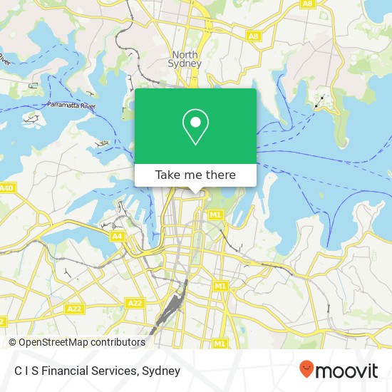 C I S Financial Services map