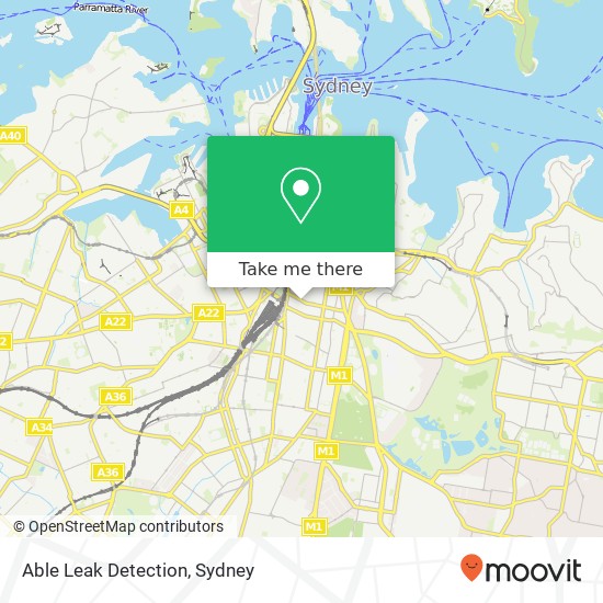 Able Leak Detection map