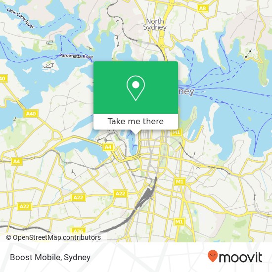 Boost Mobile map