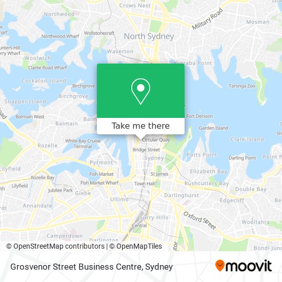 Grosvenor Street Business Centre map