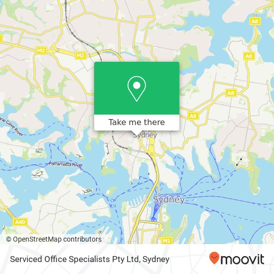 Serviced Office Specialists Pty Ltd map