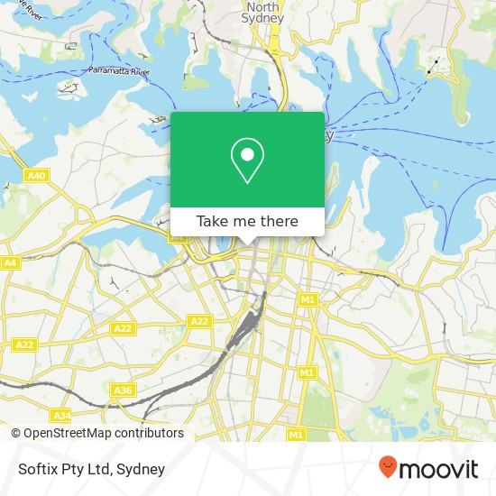 Softix Pty Ltd map