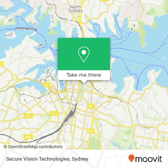 Secure Vision Technologies map