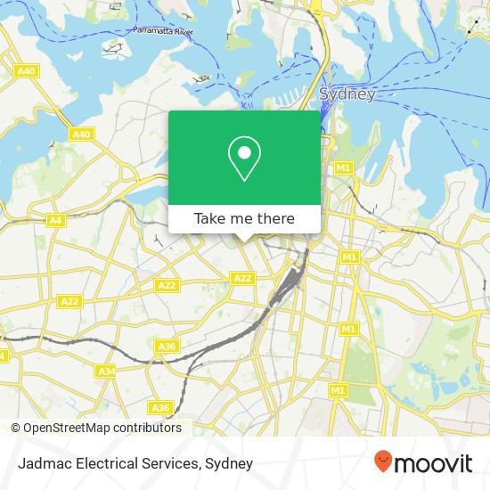 Mapa Jadmac Electrical Services