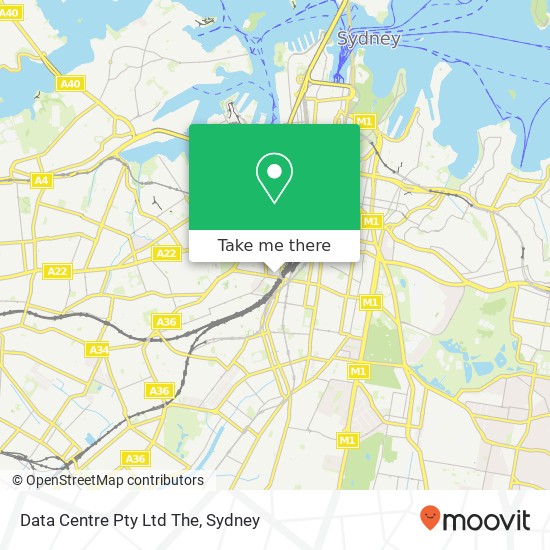 Data Centre Pty Ltd The map