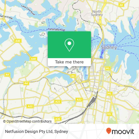 Netfusion Design Pty Ltd map