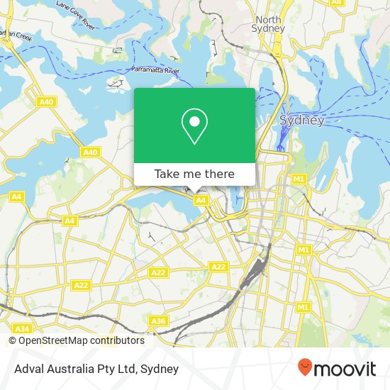 Adval Australia Pty Ltd map