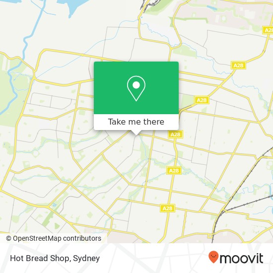 Hot Bread Shop map