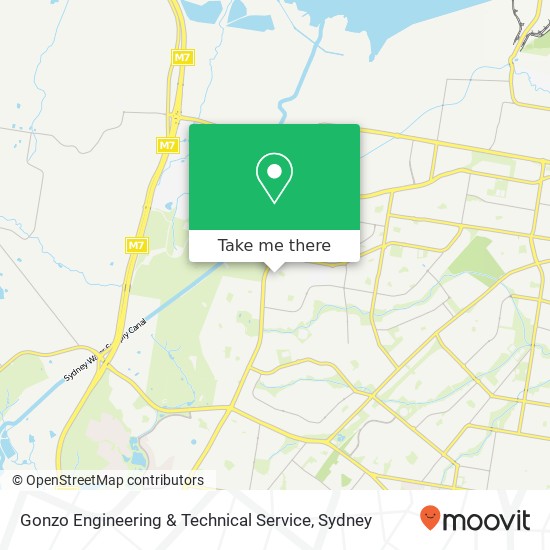 Mapa Gonzo Engineering & Technical Service