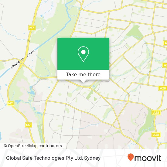 Global Safe Technologies Pty Ltd map