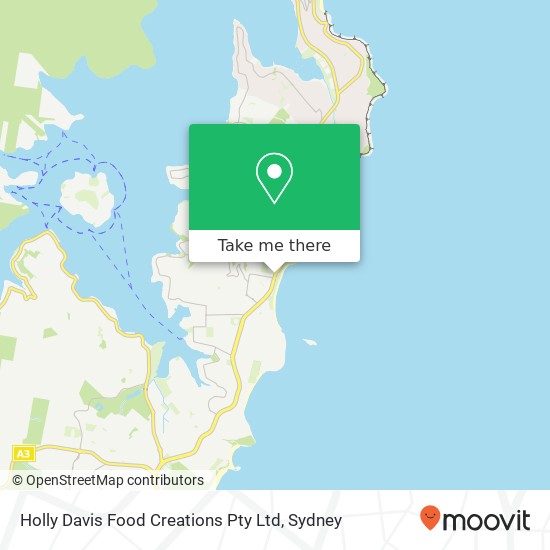 Holly Davis Food Creations Pty Ltd map