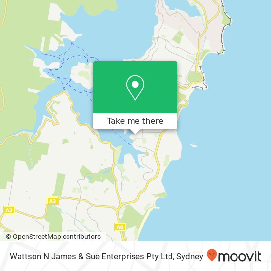 Wattson N James & Sue Enterprises Pty Ltd map
