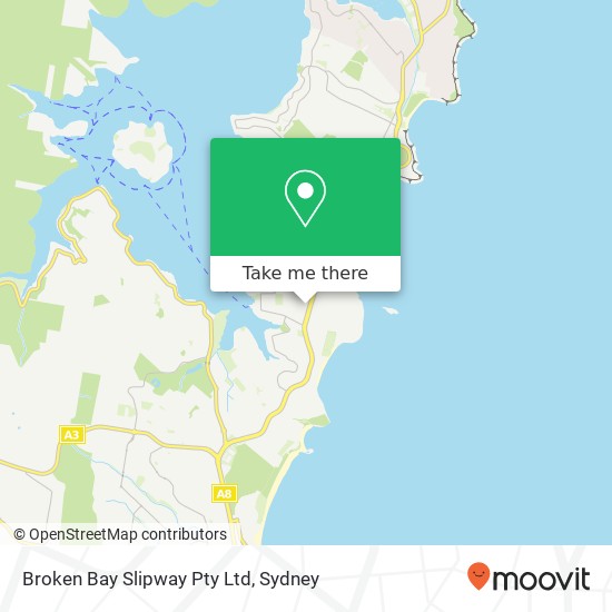 Broken Bay Slipway Pty Ltd map