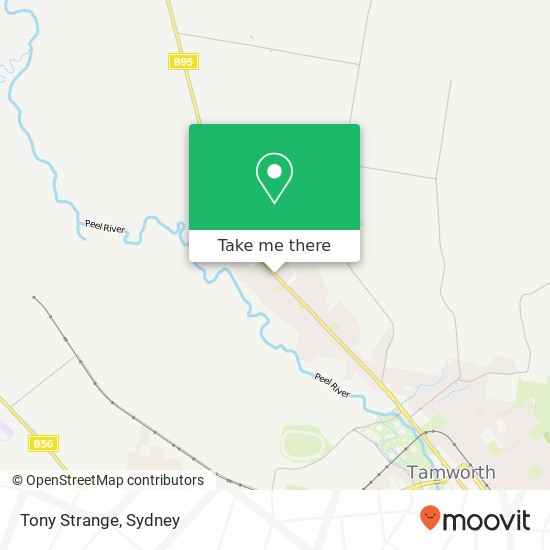 Tony Strange map