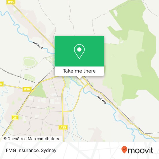 Mapa FMG Insurance