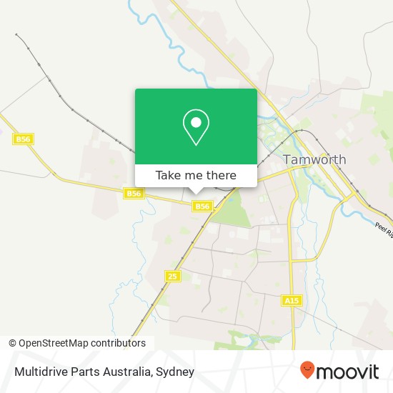 Multidrive Parts Australia map