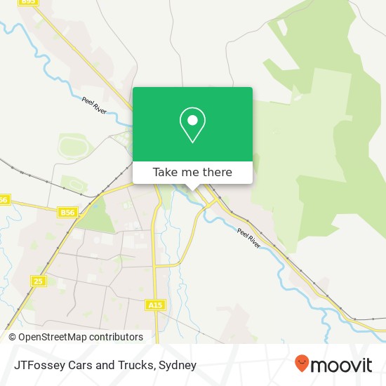 Mapa JTFossey Cars and Trucks